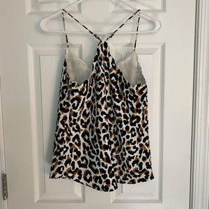 JCrew cheetah leopard print tank top
